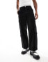 Фото #1 товара Jack & Jones loose fit multi pocket cargo trouser in black