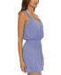 ფოტო #3 პროდუქტის Women's Breezy Basics Ring-Trim Swim Cover-Up Dress