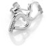 Серебряные серьги Hot Diamonds Just add Love DE110 Memories silver, clear - фото #2