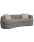 Jenselle 97" Curved Fabric Estate Sofa, Created for Macy's