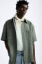 Фото #10 товара Комфортная куртка рубашечного кроя с рельефным узором ZARA
