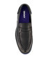 Фото #4 товара Men's Leather Contrast Penny Loafers