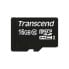 Transcend microSDXC/SDHC Class 10 16GB - 16 GB - MicroSDHC - Class 10 - NAND - 90 MB/s - Black