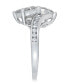 Фото #3 товара Diamond Bypass Ring (1 ct. t.w.) in 14k White Gold