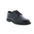 Фото #4 товара Bates Sentry Lux High Shine E01850 Mens Black Wide Plain Toe Oxfords Shoes