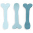 DONE BY DEER Silicone Baby Spoon 3-Pack Wally