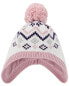 Baby Fair Isle Trapper Hat 0-3M