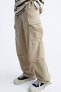 Corduroy cargo trousers