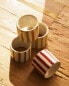 Striped napkin rings (pack of 4)