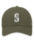 ფოტო #3 პროდუქტის Men's Olive Seattle Mariners Club Adjustable Hat