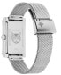 ფოტო #4 პროდუქტის G-Frame Stainless Steel Mesh Bracelet Watch 21x34mm