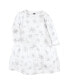 ფოტო #4 პროდუქტის Baby Girls Cotton Dresses, Metallic Snowflake Star