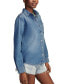 ფოტო #3 პროდუქტის Women's Denim Utility Shirt