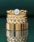 ფოტო #5 პროდუქტის Chain Link Statement Ring in Gold Vermeil, Created for Macy's