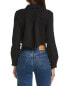 Reveriee Cropped Shirt Women's Black L