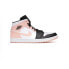 Кроссовки Nike Air Jordan 1 Mid Arctic Orange Black Toe (Розовый)
