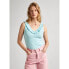 ფოტო #2 პროდუქტის PEPE JEANS Leire Sleeveless v neck T-shirt