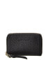 Longchamp Mailbox Leather Wallet Women's Black