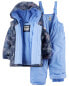 Фото #6 товара Baby 2-Piece Hooded Snowsuit 12M