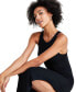 Фото #4 товара Women's Smooth Side-Slit Bodycon Midi Dress, Created for Macy's