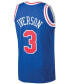 Фото #4 товара Men's Allen Iverson Royal Philadelphia 76Ers 1996-97 Hardwood Classics Swingman Jersey