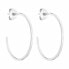 Фото #1 товара Steel hoop earrings TJE0323/27/31/35