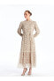 Фото #2 товара Платье женское LC WAIKIKI Classic с узором на воротнике