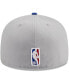 Фото #4 товара Men's Gray, Blue New York Knicks Tip-Off Two-Tone 59FIFTY Fitted Hat