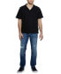 Фото #4 товара Men's Toledo Ribbed-Knit Short-Sleeve Button-Down Camp Shirt