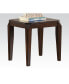 Docila End Table in Walnut