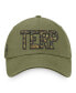 ფოტო #3 პროდუქტის Men's Olive Maryland Terrapins OHT Military-Inspired Appreciation Unit Adjustable Hat
