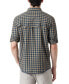 Men's Cool Plaid Long-Sleeve Shirt