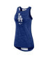 ფოტო #3 პროდუქტის Women's Royal Los Angeles Dodgers Right Mix High Neck Tank Top