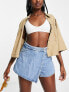 Levi's denim skort in light wash