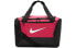 Фото #1 товара Сумка спортивная Nike Brasilia Duffel BA5961-666 для мужчин и женщин, цвет розовый/черный