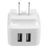Фото #3 товара StarTech.com Dual-port USB wall charger - international travel - 17W/3.4A - white - Indoor - AC - 5 V - White
