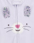 Фото #30 товара Toddler 1-Piece Bunny Fleece Footie Pajamas 4T