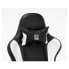 Фото #7 товара LC-Power LC-GC-600BW - Padded seat - Padded backrest - Black - White - Black - White - Foam - Plastic - Foam - Plastic
