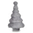 Christmas Tree Velvet Grey 22 x 37,5 x 22 cm (6 Units)