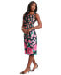 Фото #3 товара Women's Floral-Print Sheath Dress