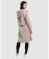 Фото #2 товара Women's Walk This Way Wool Blend Over d Coat