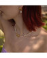 ფოტო #3 პროდუქტის 18K Gold Freshwater Pearls and Pastel Rainbow Beads - Sakura Necklace 17" For Women