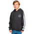 QUIKSILVER Gray Ling full zip sweatshirt