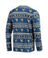 Фото #4 товара Пижама Concepts Sport West Virginia Mountaineers Ugly Sweater