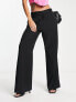 & Other Stories tailored trousers in black