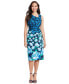 ფოტო #1 პროდუქტის Women's Floral-Print Sheath Dress