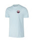 Фото #3 товара Men's and Women's Light Blue USA Swimming Swim Meet T-Shirt