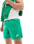 Nike Club Vignette woven shorts in green