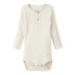 ფოტო #2 პროდუქტის NAME IT Baby Long Sleeve Bodysuit Kab