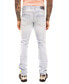 Men's Modern Splattered Stripe Jeans